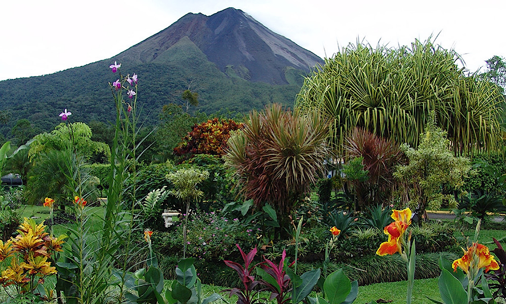 Costa Rica jardín botánico